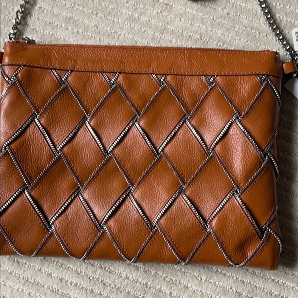 Leather bag by Zara